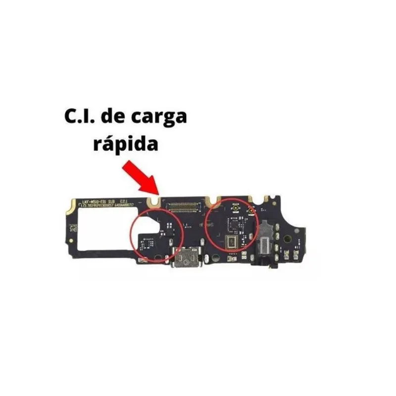 Conector De Carga Flex Com Placa Celular K41S K410 Turbo