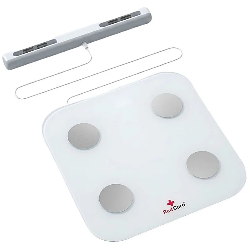 Balança Digital Bioimpedância Corporal Medidor IMC Bluetooth