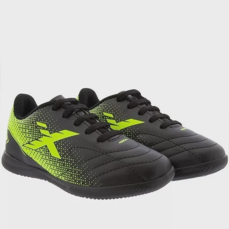 Chuteira oxn Futsal Express Fit 2 Pro Infantil - Preto