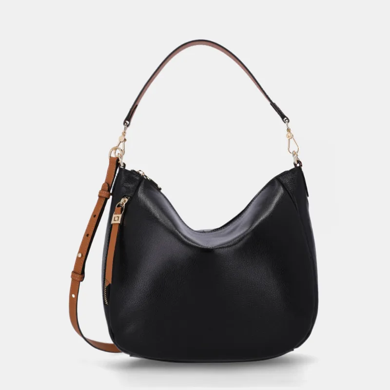 Bolsa Hobo Grande New Ridge Preto - 10006145 UN