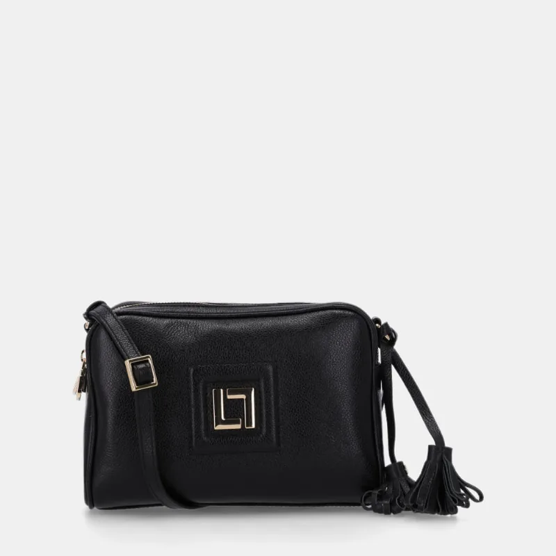 Bolsa Tiracolo Média New Ridge Preto - 10005324 UN