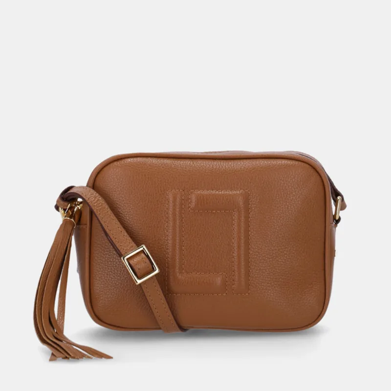 Bolsa Ellie Tiracolo Pequena New Ridge Amêndoa - 10004962 UN