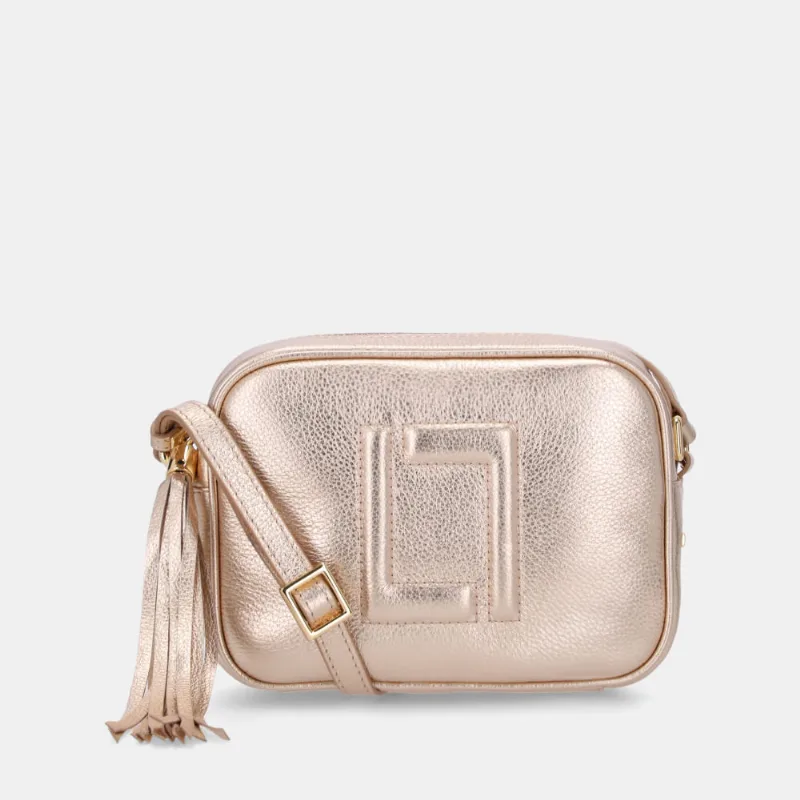 Bolsa Ellie Tiracolo Pequena Toscana Ouro - 10004962 UN