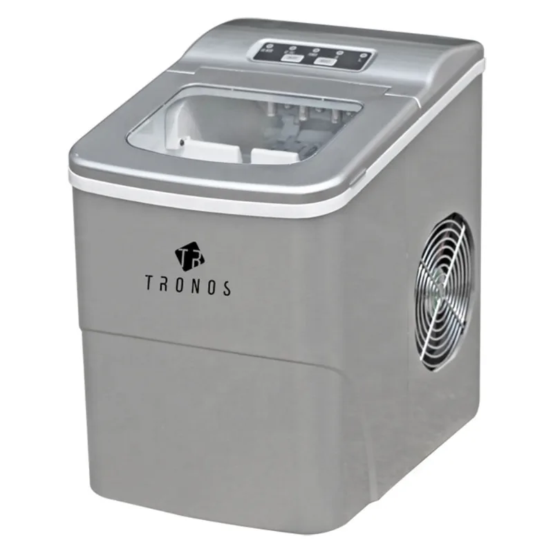 Maquina de Gelo 12kg Tronos B12/b Cinza 2 Litros 220v