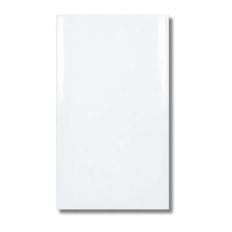 Kit com 5 Peças Canto Interno para Forro de PVC 30x60cm Favom Kit com 4 Peças Revestimento Adesivo Branco 30x60cm