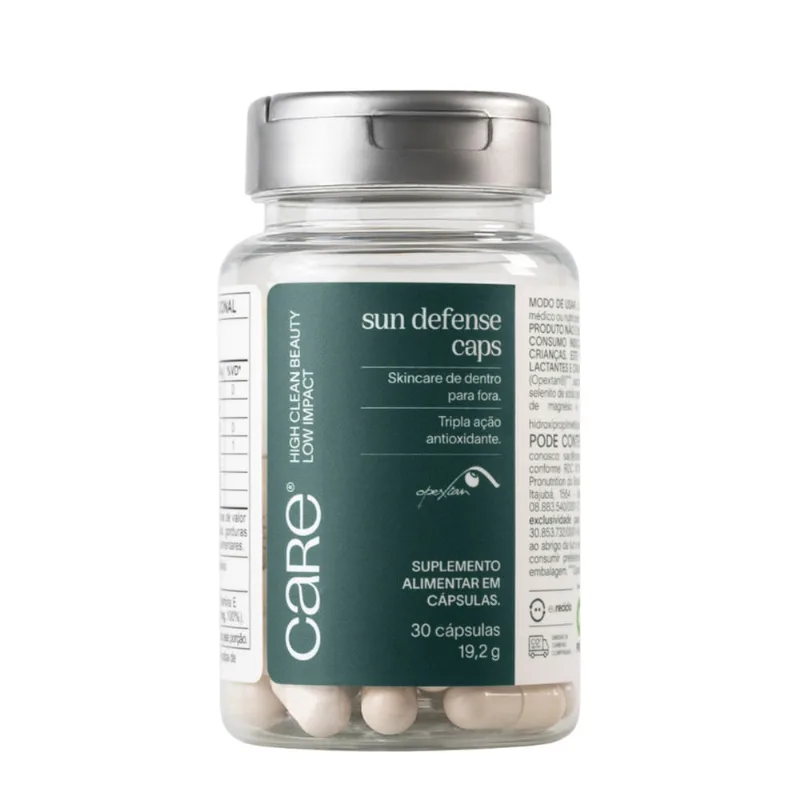 Care Natural Beauty Sun Defense Caps 19,2g
