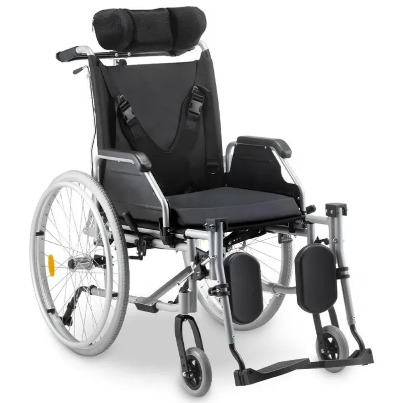 Cadeira De Rodas Dellamed D700 Dobrável E Reclinável Até 130kg (MP)