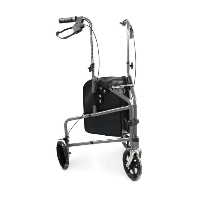 Andador Dobrável 3 Rodas D11 Suporta até 100 kg Dellamed - Dellamed