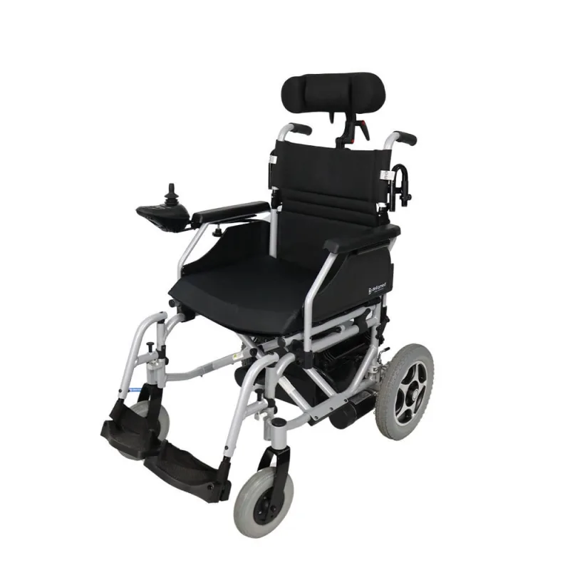 Cadeira de Rodas Motorizada em Alumínio Dobrável D900 com Apoio de Cabeça Dellamed - Não Disponível - Saúde E Bem Estar