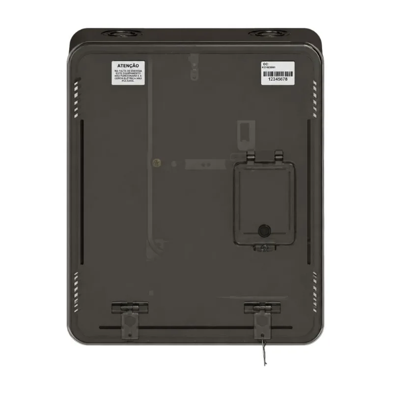 Caixa para 1 Medidor Monofásico CMD1 M3 Visor Vidro Padrão Energisa TAF CX MED CMD1 M3 DISJ DIR 2T ENERGISA DPS