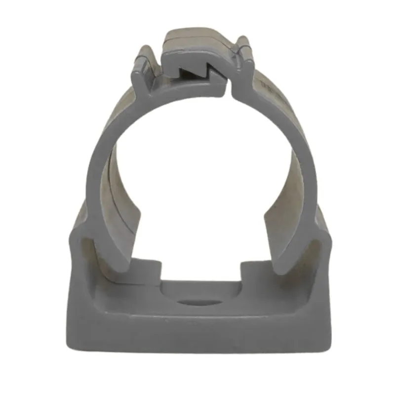 Abraçadeira de PVC 1 peça TAF Abraçadeira PVC 1" Cinza TAF