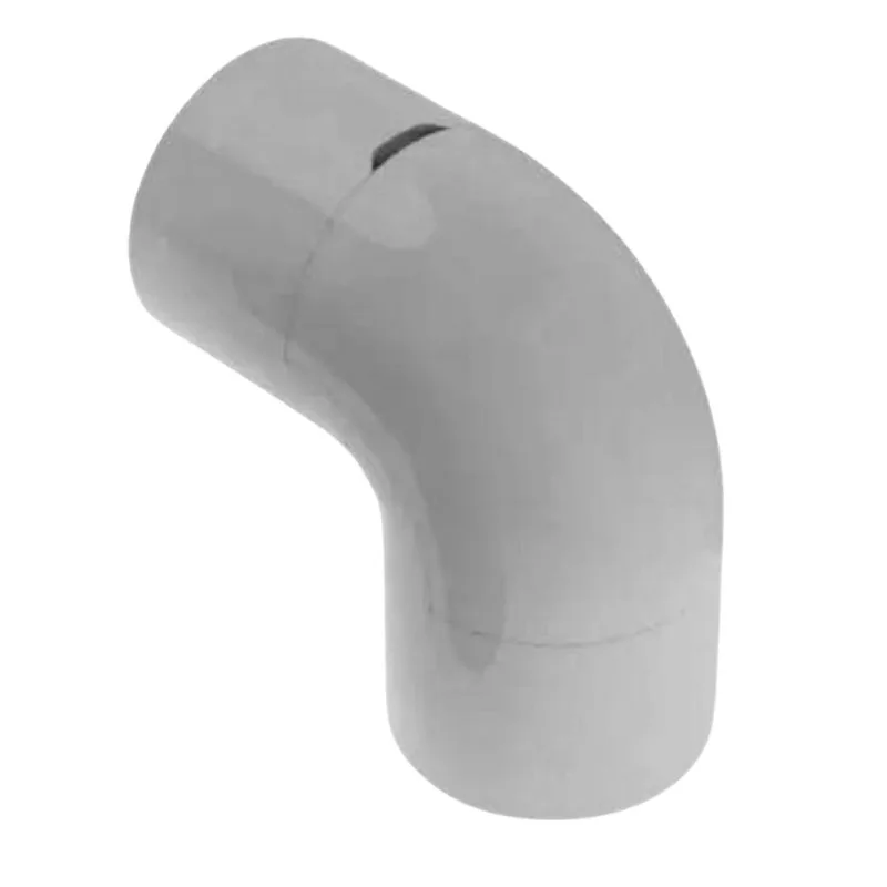 Joelho de PVC com Janela TAF Joelho PVC com Janela 1/2" Cinza TAF