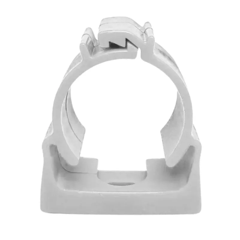 Abraçadeira de PVC 1 peça TAF Abraçadeira PVC 3/4" Branca TAF