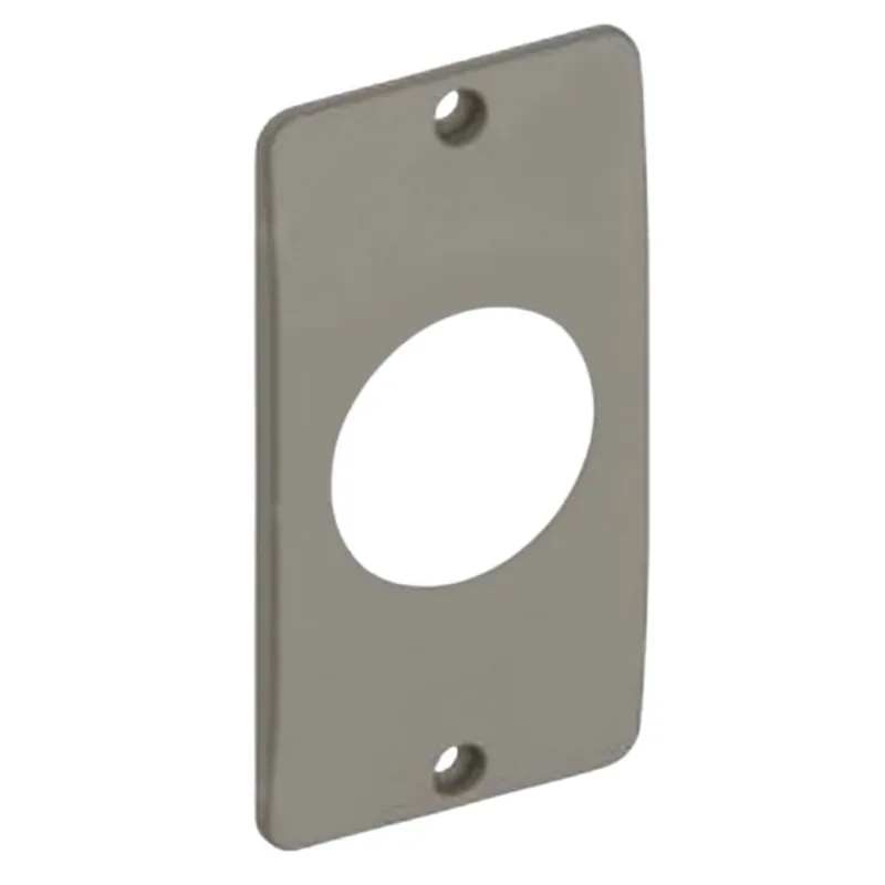 Tampa para Tomada Redonda PVC para Condulete TAF Tampa para Tomada Redonda PVC para Condulete 1/2" e 3/4" TAF Cinza