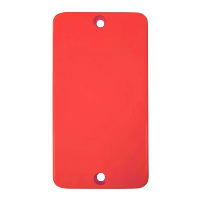 Tampa Cega PVC para Condulete TAF Tampa Cega PVC para Condulete 1" TAF Vermelha