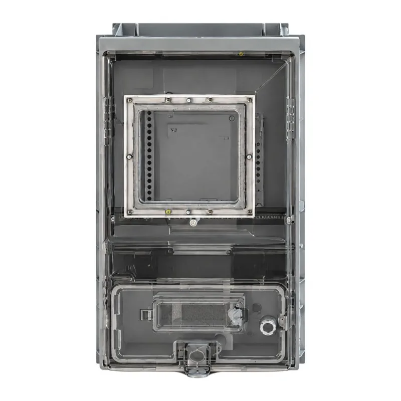 Caixa para 1 Medidor Monofásica CMD1 M7 Visor Vidro Padrão Equatorial GO TAF Caixa para 1 Medidor Monofásica CMD1 M7 Vidro Padrão Equatorial GO