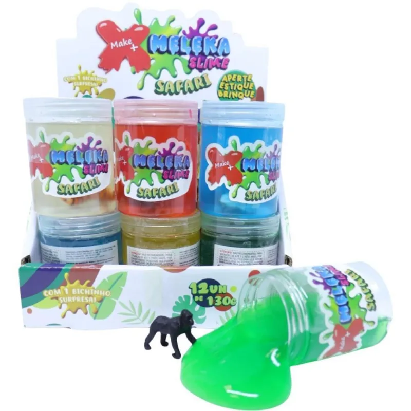 Slime Meleka Safari Sortido 130G DP.C/12