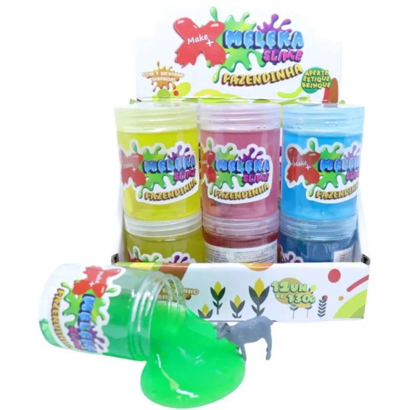 Slime Meleka Fazendinha Sortido 130G DP.C/12