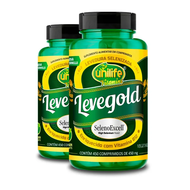 Kit 2 Levegold Unilife 450 Comprimidos 450mg