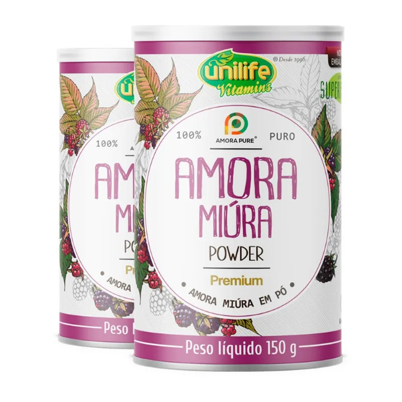 Kit 2 Amora Miura em Pó 150g Unilife