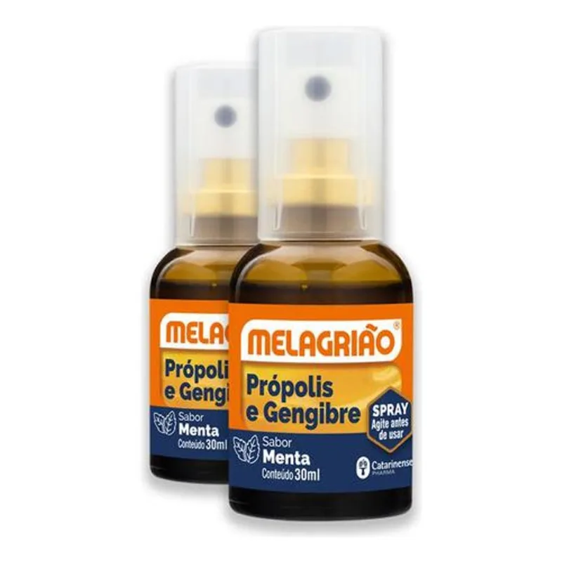 Kit 2 Melagrião Spray Catarinense 30ml Menta