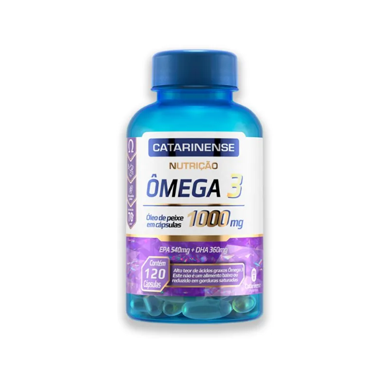 Ômega 3 1000mg Catarinense 120 Cápsulas