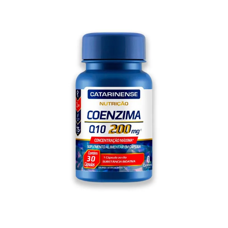 Coenzima Q10 200mg 30 Cápsulas Catarinense