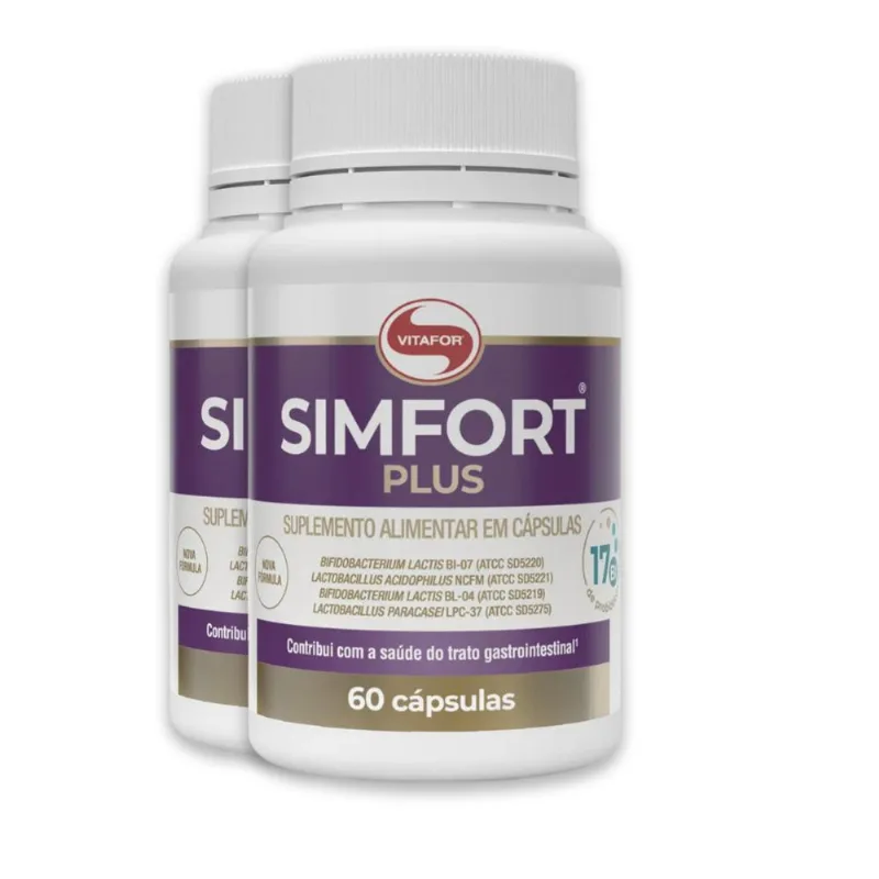 Kit 2 | Simfort Plus 60 Cápsulas Vitafor