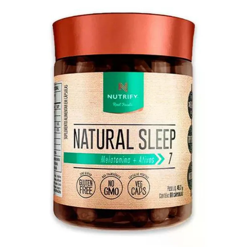 Natural Sleep Nutrify 60 Cápsulas