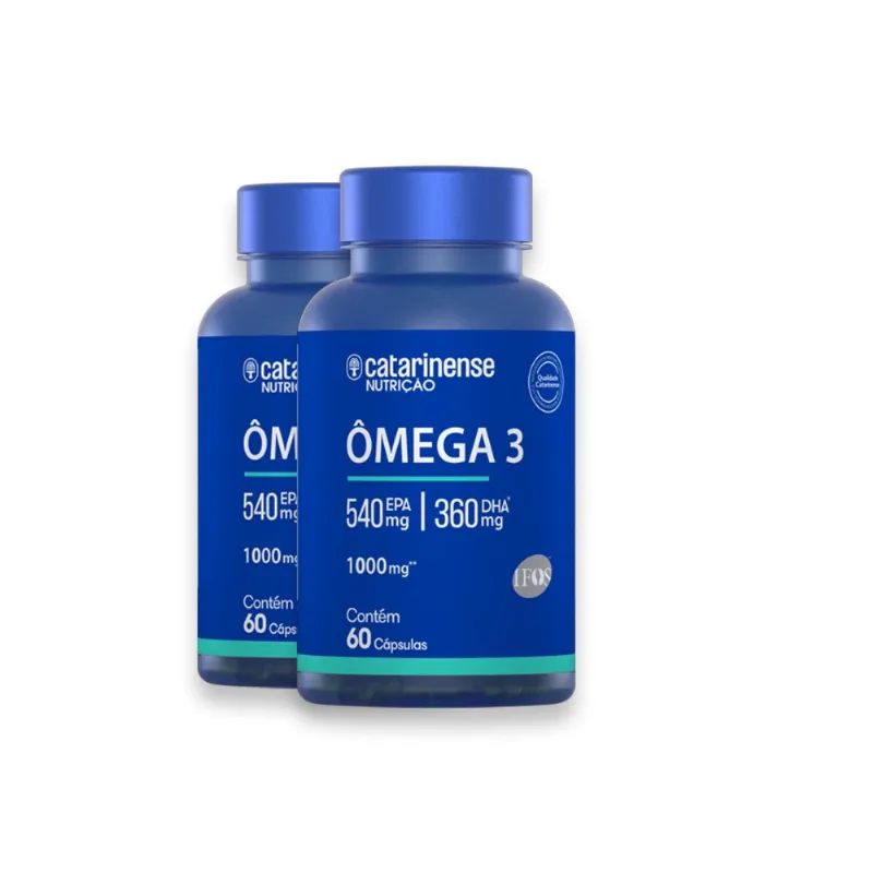Kit 2 Ômega 3 1000mg Catarinense 60 Cápsulas
