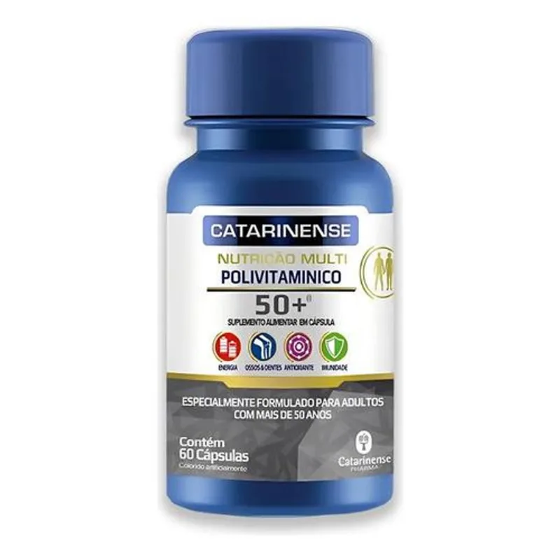 Polivitamínico Sênior +50 Catarinense 60 Cápsulas