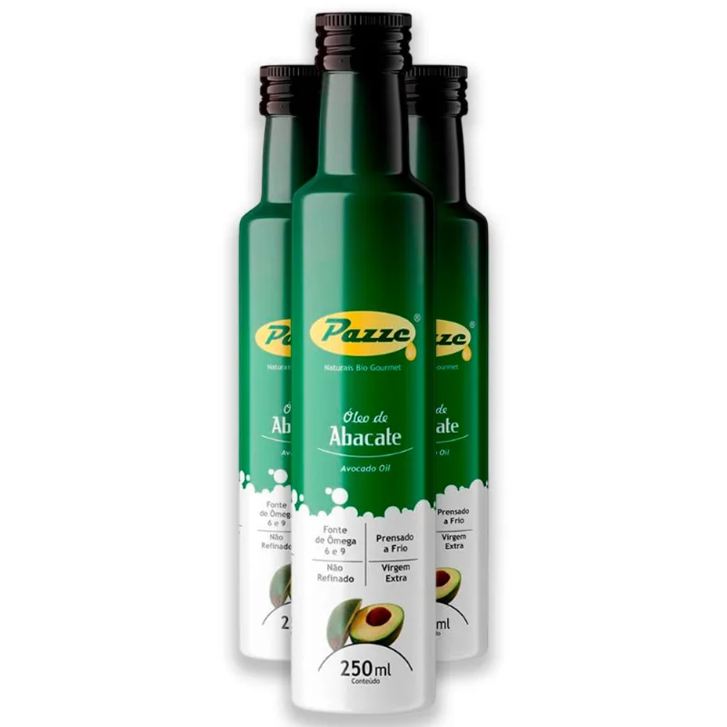 Kit 3 Óleo de Abacate Pazze 250ml