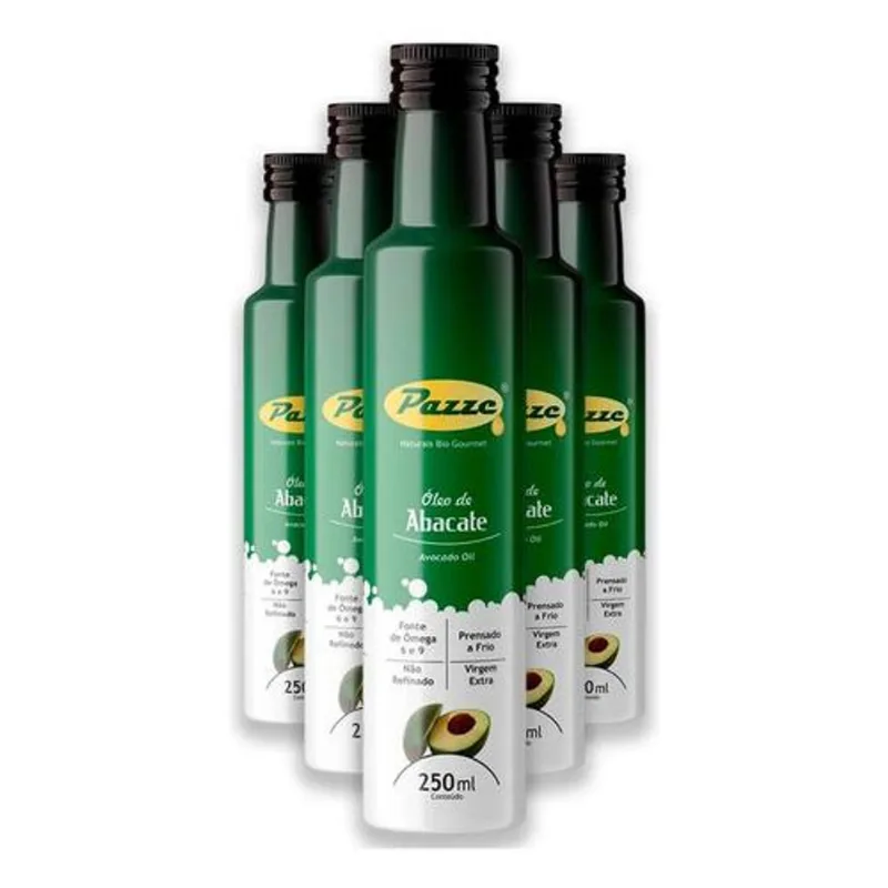 Kit 5 Óleo de Abacate Pazze 250ml