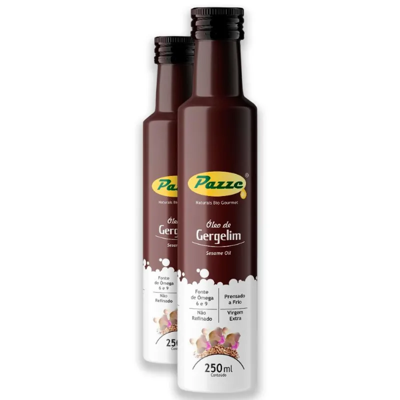Kit 2 Óleo de Gergelim Pazze 250ml