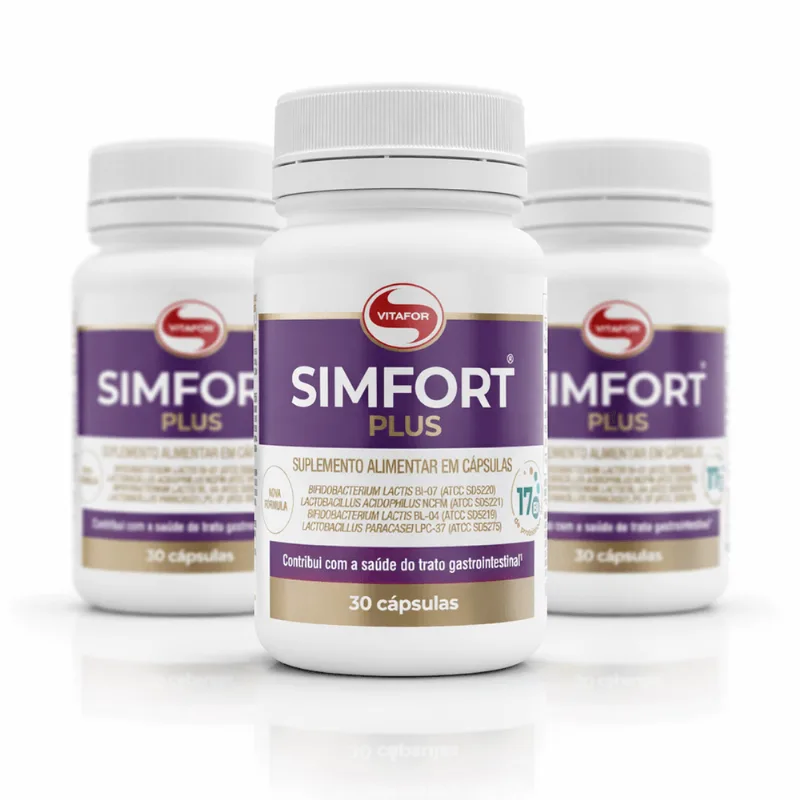 KIT 3 | Simfort Plus 30 Cápsulas Vitafor