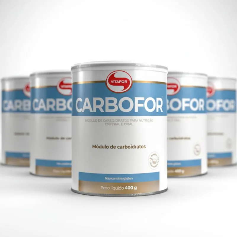 KIT 5 | Carbofor Módulo de Carboidratos Vitafor 400g