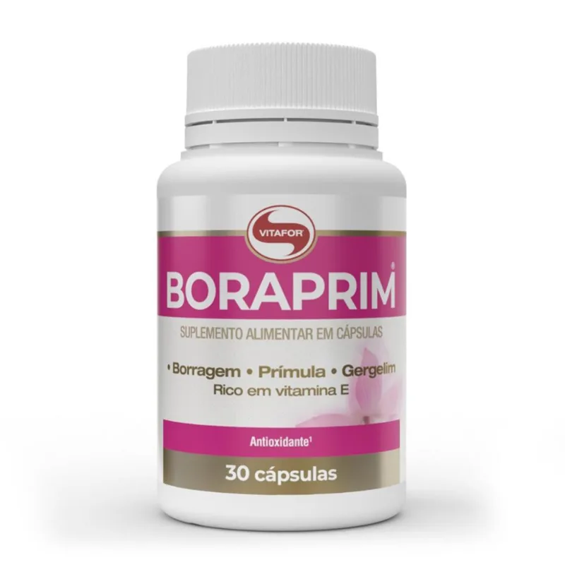 Boraprim Óleos de Prímula Vitafor 30 Cápsulas