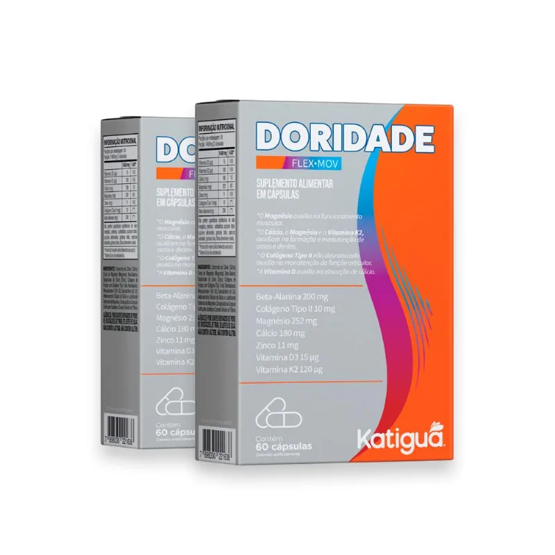 Kit 2 Doridade Katiguá 60 Cápsulas