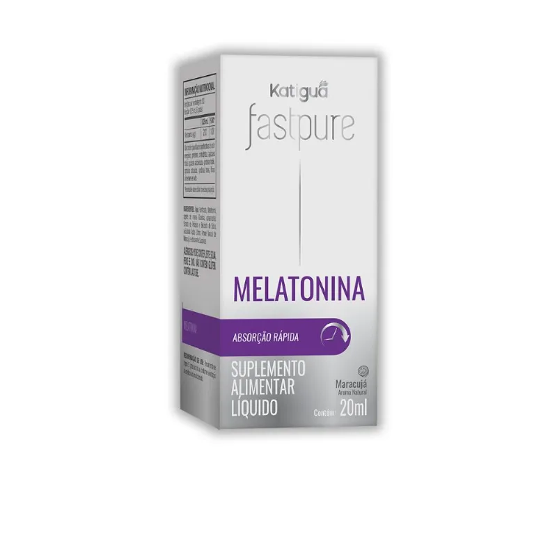 Kit 3 Fast Pure Melatonina + B6 Katiguá 20ml