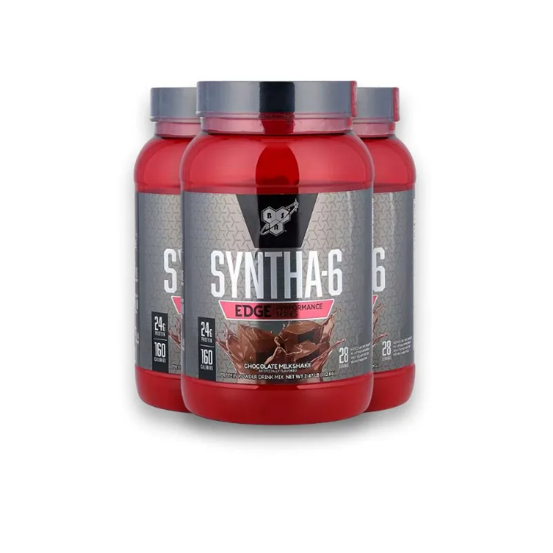 Kit 3 Syntha 6 Optimum Nutrition Chocolate Milkshake 1.12Kg