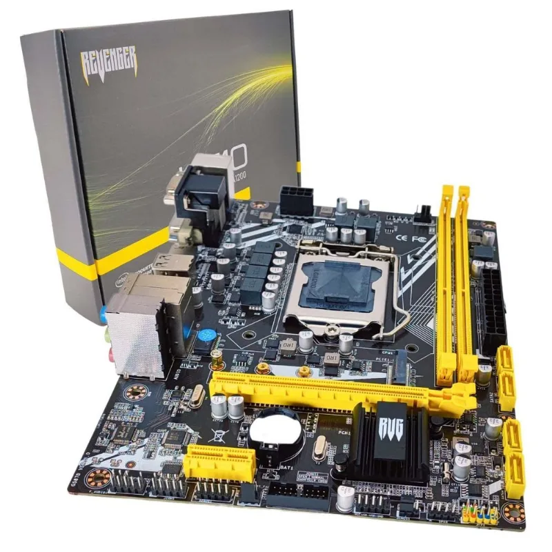Placa Mãe Lga1200 Chipset Intel H510 Ddr4 10º E 11º Geração