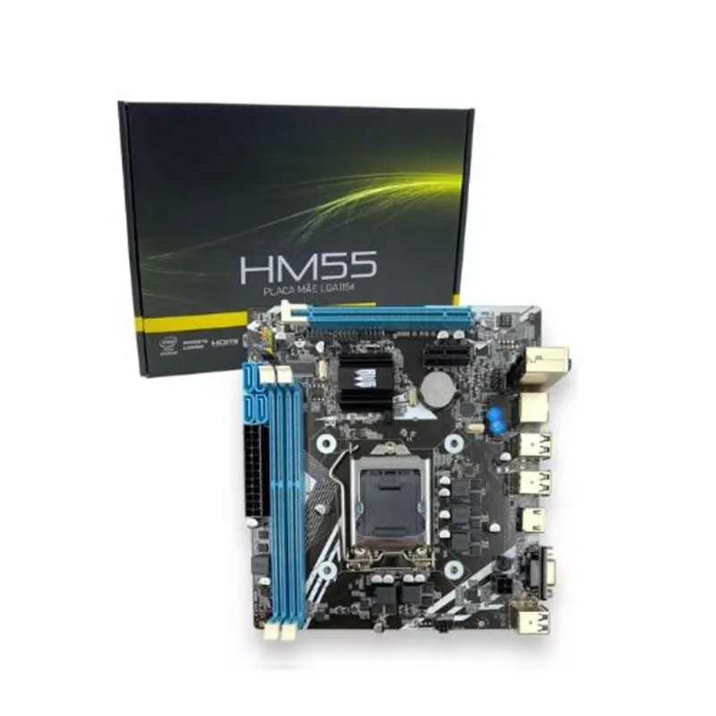 Placa Mãe H55 Revenger G-hm55 - Socket 1156 Rede 10/100 (box)