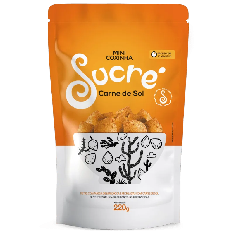 Coxinha Sucré Carne de Sol 220g