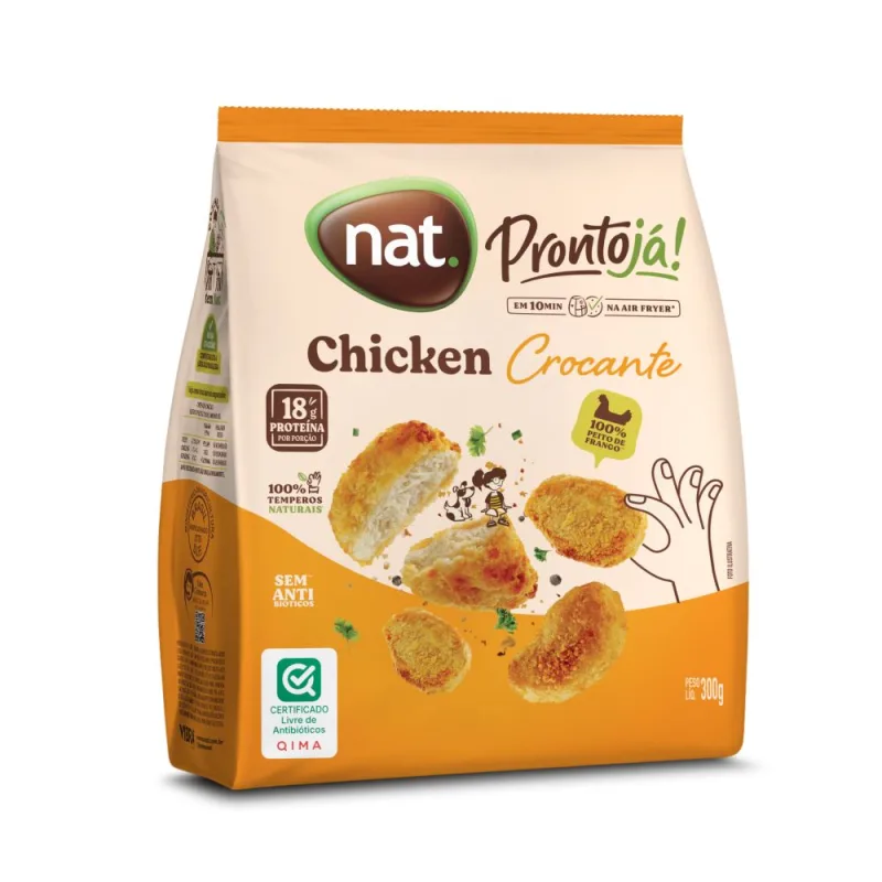Empanado de Frango Chicken Crocante Nat 300g - NAT