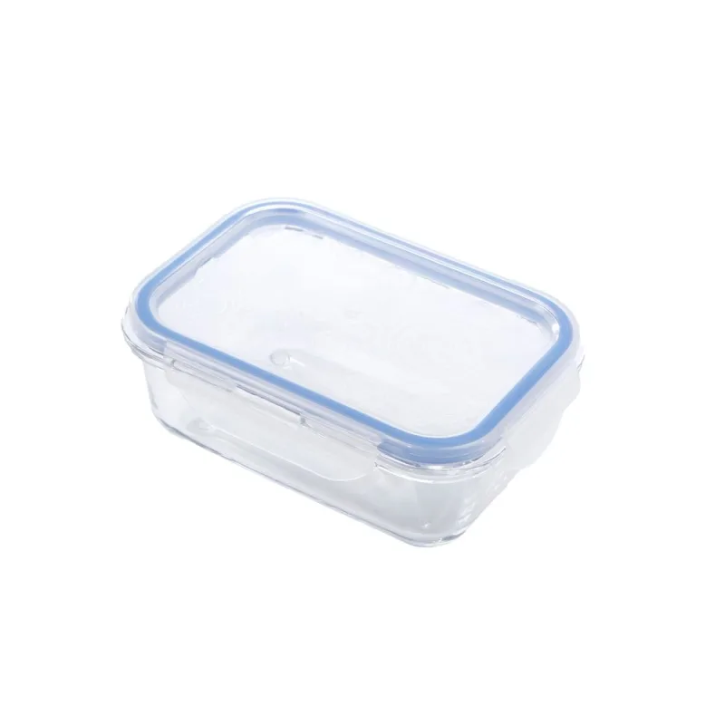 Pote Hermético de Borossilicato Retangular com Tampa 640ml - Genérica - Utilidades Domesticas