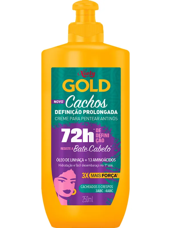 CREME PENT NIELY CACHOS 250ML - Niely Gold - Higiene Pessoal
