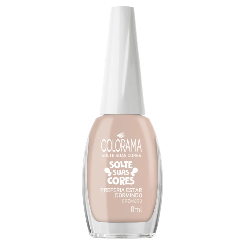 Esmalte Cremoso Preferia Estar Dormindo Colorama Solte Suas Cores - 8ml - Colorama