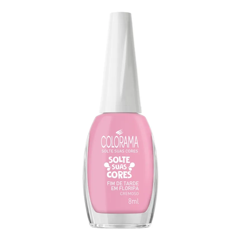 Esmalte Colorama Solte Suas Cores Cremoso Fim De Tarde Em Floripa 8ml - Colorama