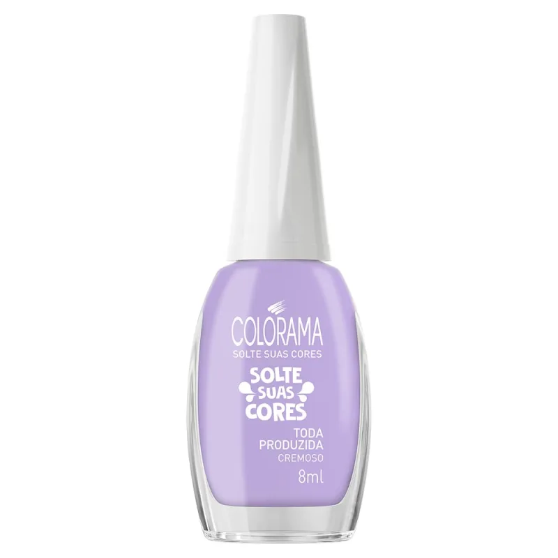 Esmalte Colorama Solte Suas Cores Cremoso Toda Produzida 8ml - Colorama