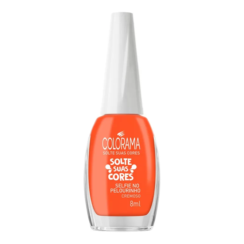 Esmalte Colorama Solte Suas Cores Cremoso Selfie No Pelourinho 8ml - Colorama